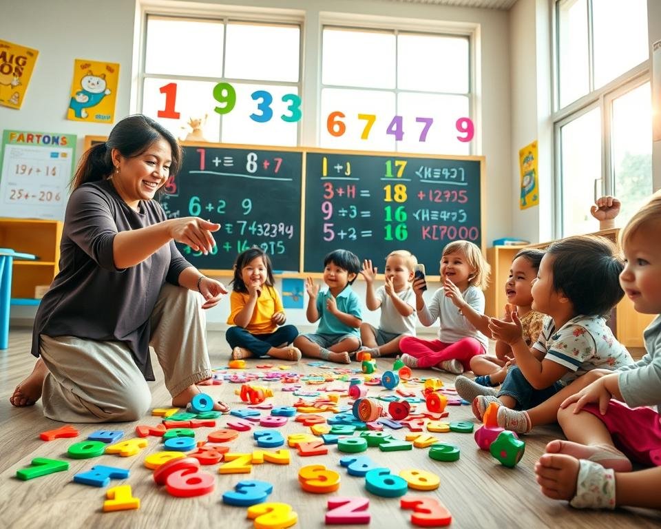 cómo enseñar números a niños