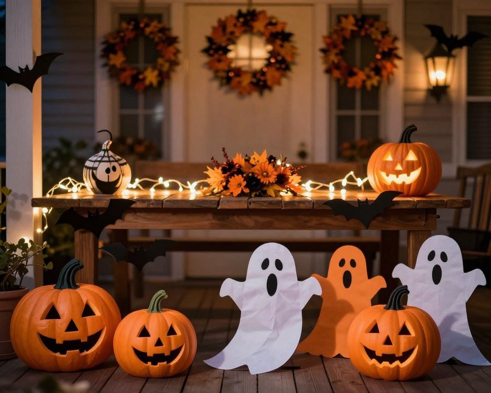 decoración Halloween figuras