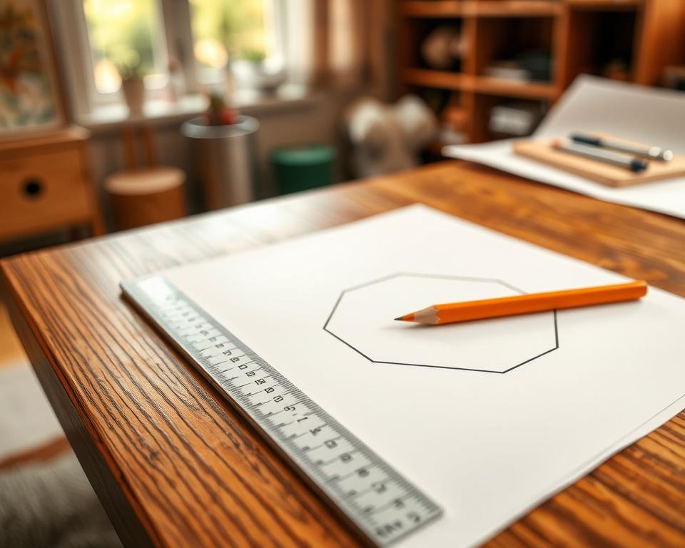 draw hexagon draw hexagon