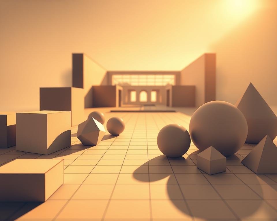 perspectiva en dibujos geométricos