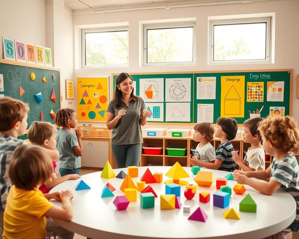 cómo aprender geometría para niños