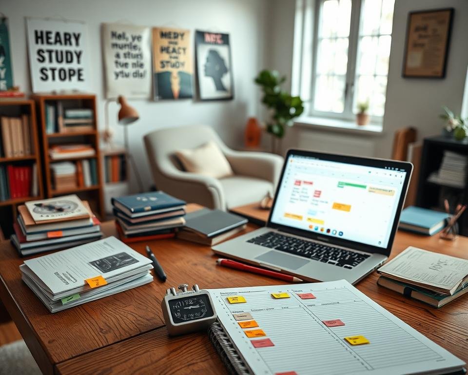 cómo organizar el tiempo de estudio