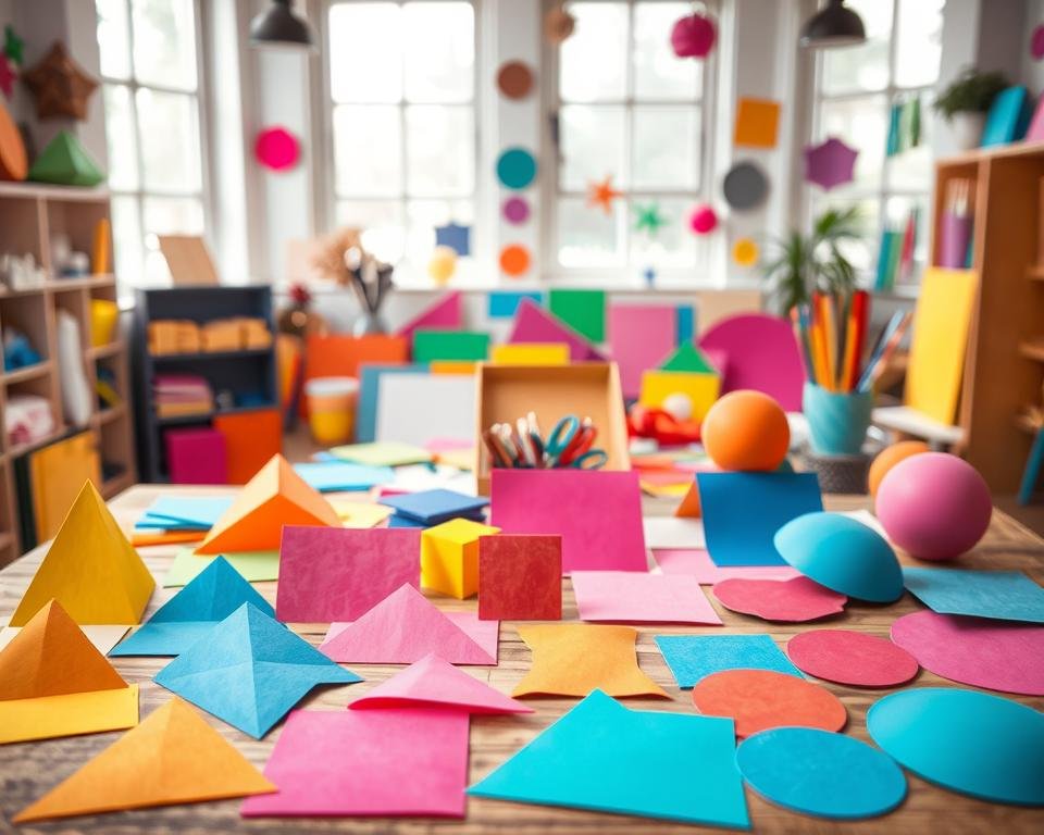 figuras geométricas cartulina