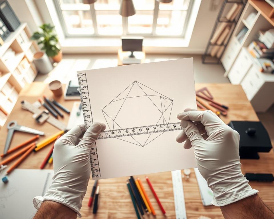 medición polígonos